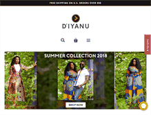 Tablet Screenshot of diyanu.com